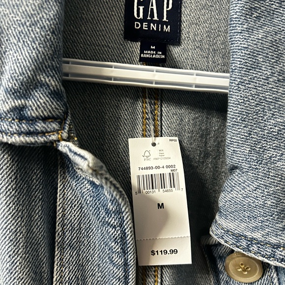 GAP Jackets & Blazers - GAP Light Blue Denim Jacket